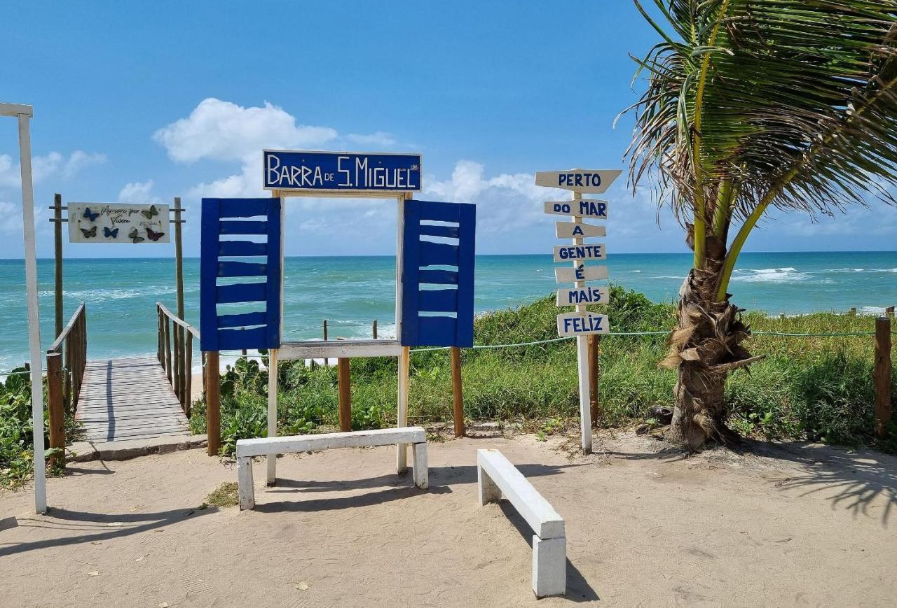 Areias Do Mar ! Confortavel E Com Ar Na Sala A315 Barra de São Miguel Exterior foto